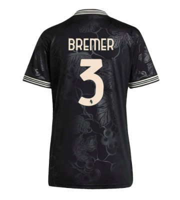 Juventus Gleison Bremer #3 Alternativní Dres pro Dámy 2025-26 Krátkým Rukávem