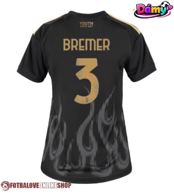 Juventus Gleison Bremer #3 Alternativní Dres pro Dámy 2026-27 Krátkým Rukávem