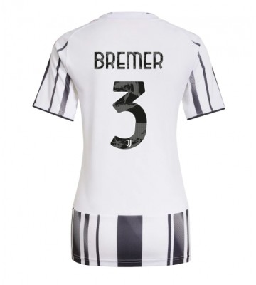 Juventus Gleison Bremer #3 Domácí Dres pro Dámy 2025-26 Krátkým Rukávem