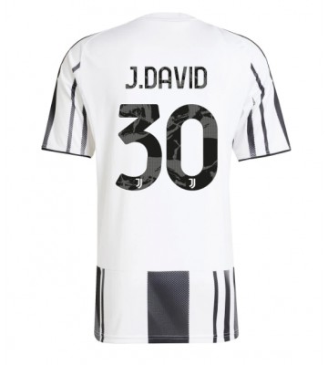 Juventus Jonathan David #30 Domácí Dres 2025-26 Krátkým Rukávem