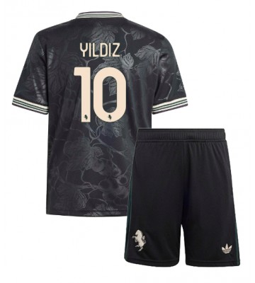 Juventus Kenan Yildiz #10 Alternativní dres komplet pro Děti 2025-26 Krátkým Rukávem (+ Krátké kalhoty)