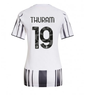 Juventus Khephren Thuram #19 Domácí Dres pro Dámy 2025-26 Krátkým Rukávem