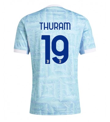 Juventus Khephren Thuram #19 Venkovní Dres 2025-26 Krátkým Rukávem