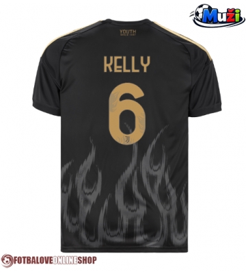 Juventus Lloyd Kelly #6 Alternativní Dres 2026-27 Krátkým Rukávem