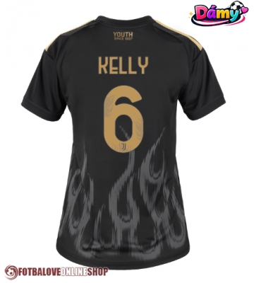 Juventus Lloyd Kelly #6 Alternativní Dres pro Dámy 2026-27 Krátkým Rukávem