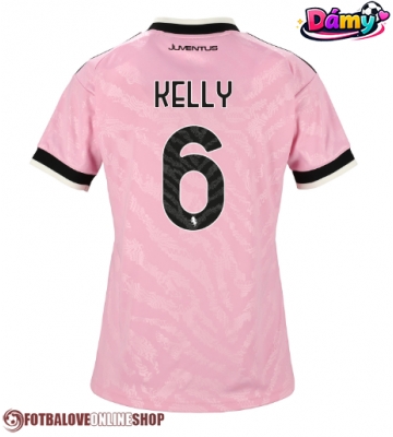 Juventus Lloyd Kelly #6 Venkovní Dres pro Dámy 2026-27 Krátkým Rukávem