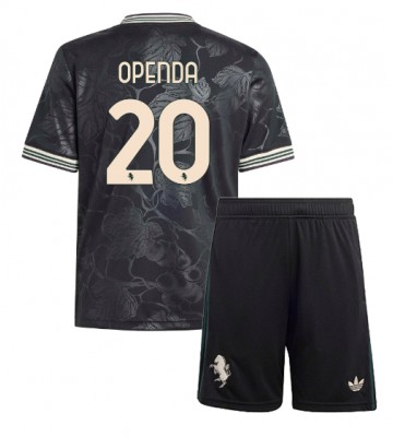Juventus Lois Openda #20 Alternativní dres komplet pro Děti 2025-26 Krátkým Rukávem (+ Krátké kalhoty)