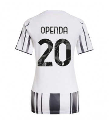 Juventus Lois Openda #20 Domácí Dres pro Dámy 2025-26 Krátkým Rukávem