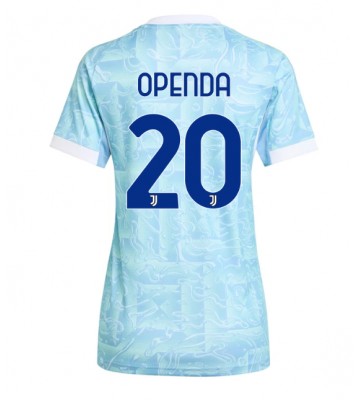 Juventus Lois Openda #20 Venkovní Dres pro Dámy 2025-26 Krátkým Rukávem