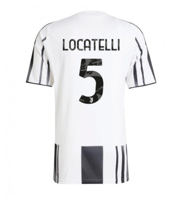 Juventus Manuel Locatelli #5 Domácí Dres 2025-26 Krátkým Rukávem