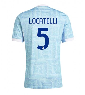 Juventus Manuel Locatelli #5 Venkovní Dres 2025-26 Krátkým Rukávem