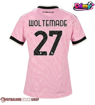 Juventus Nick Woltemade #27 Venkovní Dres pro Dámy 2026-27 Krátkým Rukávem