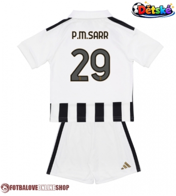 Juventus Pape Matar Sarr #29 Domácí dres komplet pro Děti 2026-27 Krátkým Rukávem (+ Krátké kalhoty)
