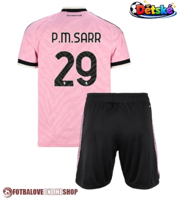 Juventus Pape Matar Sarr #29 Venkovní dres komplet pro Děti 2026-27 Krátkým Rukávem (+ Krátké kalhoty)