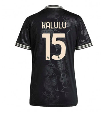 Juventus Pierre Kalulu #15 Alternativní Dres pro Dámy 2025-26 Krátkým Rukávem