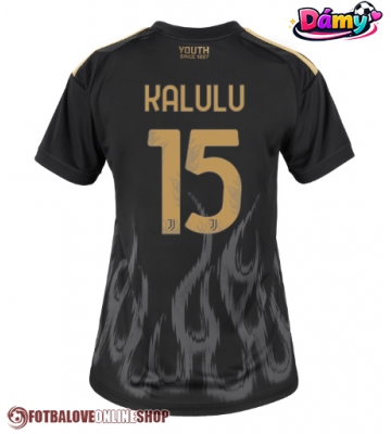 Juventus Pierre Kalulu #15 Alternativní Dres pro Dámy 2026-27 Krátkým Rukávem