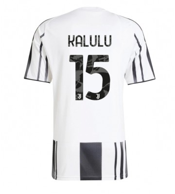 Juventus Pierre Kalulu #15 Domácí Dres 2025-26 Krátkým Rukávem