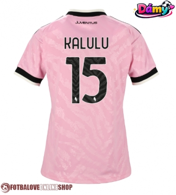 Juventus Pierre Kalulu #15 Venkovní Dres pro Dámy 2026-27 Krátkým Rukávem