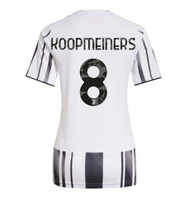 Juventus Teun Koopmeiners #8 Domácí Dres pro Dámy 2025-26 Krátkým Rukávem