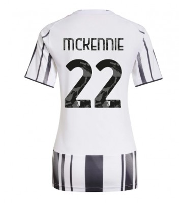 Juventus Weston McKennie #22 Domácí Dres pro Dámy 2025-26 Krátkým Rukávem