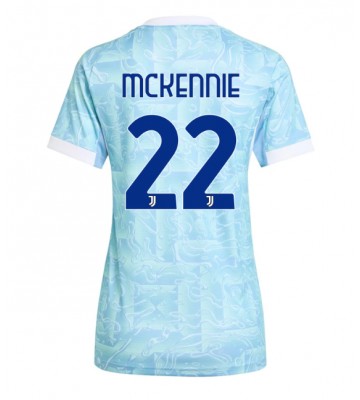 Juventus Weston McKennie #22 Venkovní Dres pro Dámy 2025-26 Krátkým Rukávem