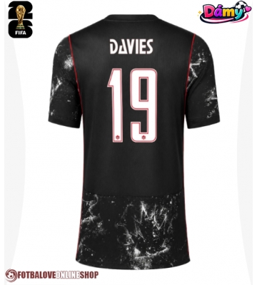 Kanada Alphonso Davies #19 Venkovní Dres pro Dámy MS 2026 Krátkým Rukávem
