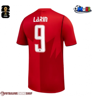Kanada Cyle Larin #9 Domácí Dres MS 2026 Krátkým Rukávem