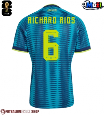 Kolumbie Richard Rios #6 Venkovní Dres MS 2026 Krátkým Rukávem