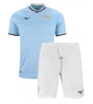 Lazio Domácí dres komplet pro Děti 2024-25 Krátkým Rukávem (+ Krátké kalhoty)
