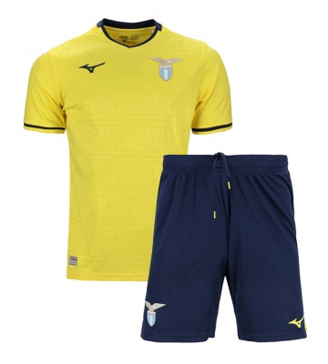 Lazio Venkovní dres komplet pro Děti 2024-25 Krátkým Rukávem (+ Krátké kalhoty)