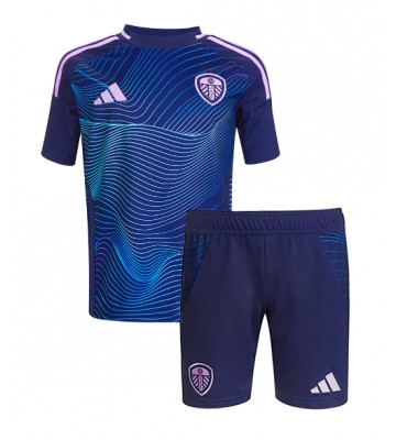 Leeds United Alternativní dres komplet pro Děti 2024-25 Krátkým Rukávem (+ Krátké kalhoty)