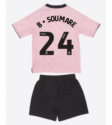 Leicester City Boubakary Soumare #24 Alternativní dres komplet pro Děti 2025-26 Krátkým Rukávem (+ Krátké kalhoty)