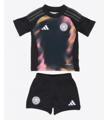 Leicester City Venkovní dres komplet pro Děti 2024-25 Krátkým Rukávem (+ Krátké kalhoty)