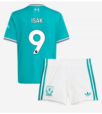 Liverpool Alexander Isak #9 Alternativní dres komplet pro Děti 2025-26 Krátkým Rukávem (+ Krátké kalhoty)