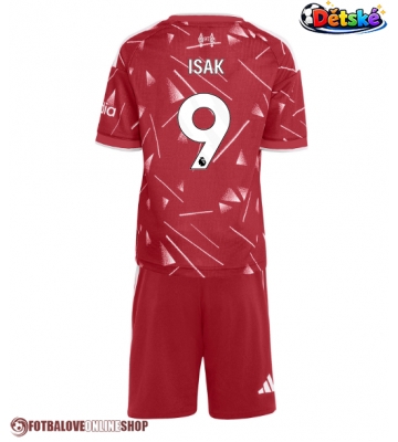 Liverpool Alexander Isak #9 Domácí dres komplet pro Děti 2026-27 Krátkým Rukávem (+ Krátké kalhoty)