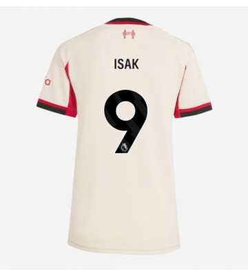 Liverpool Alexander Isak #9 Venkovní Dres pro Dámy 2025-26 Krátkým Rukávem
