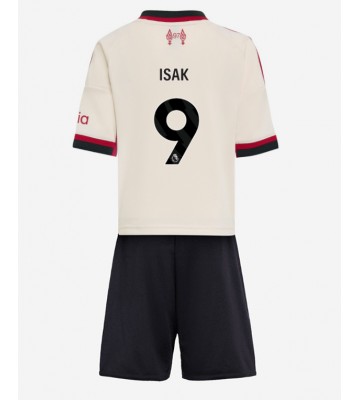 Liverpool Alexander Isak #9 Venkovní dres komplet pro Děti 2025-26 Krátkým Rukávem (+ Krátké kalhoty)