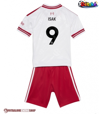 Liverpool Alexander Isak #9 Venkovní dres komplet pro Děti 2026-27 Krátkým Rukávem (+ Krátké kalhoty)