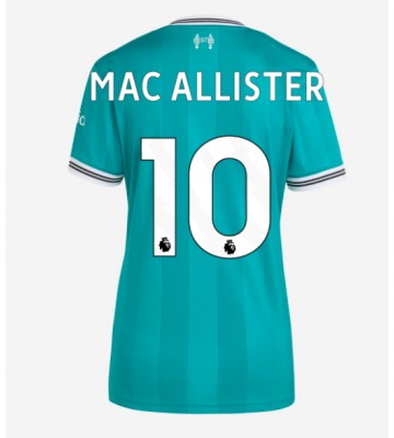 Liverpool Alexis Mac Allister #10 Alternativní Dres pro Dámy 2025-26 Krátkým Rukávem Liverpool Alexis Mac Allister #10 Alternativní Dres pro Dámy 2025-26 Krátkým Rukávem