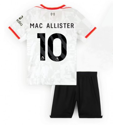 Liverpool Alexis Mac Allister #10 Alternativní dres komplet pro Děti 2024-25 Krátkým Rukávem (+ Krátké kalhoty)