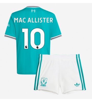 Liverpool Alexis Mac Allister #10 Alternativní dres komplet pro Děti 2025-26 Krátkým Rukávem (+ Krátké kalhoty)