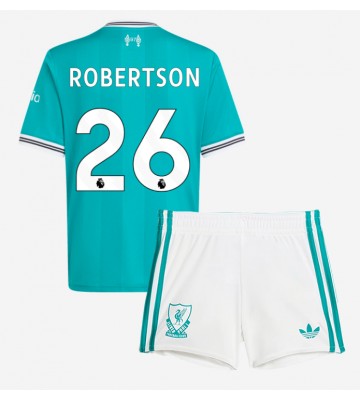 Liverpool Andrew Robertson #26 Alternativní dres komplet pro Děti 2025-26 Krátkým Rukávem (+ Krátké kalhoty)