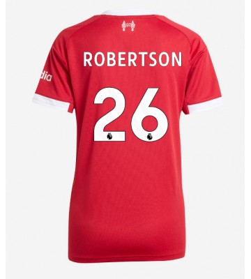 Liverpool Andrew Robertson #26 Domácí Dres pro Dámy 2025-26 Krátkým Rukávem