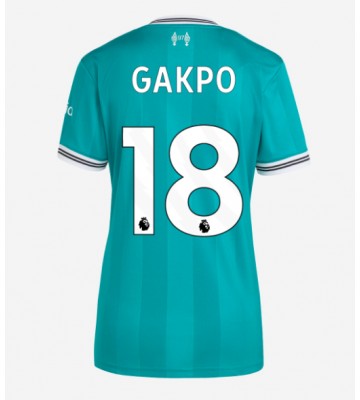 Liverpool Cody Gakpo #18 Alternativní Dres pro Dámy 2025-26 Krátkým Rukávem