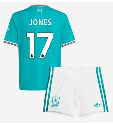 Liverpool Curtis Jones #17 Alternativní dres komplet pro Děti 2025-26 Krátkým Rukávem (+ Krátké kalhoty)