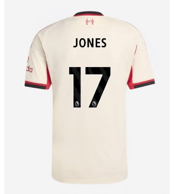 Liverpool Curtis Jones #17 Venkovní Dres 2025-26 Krátkým Rukávem