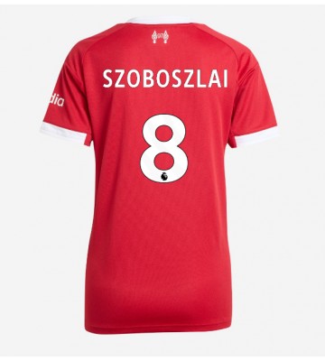 Liverpool Dominik Szoboszlai #8 Domácí Dres pro Dámy 2025-26 Krátkým Rukávem