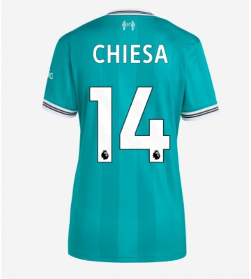 Liverpool Federico Chiesa #14 Alternativní Dres pro Dámy 2025-26 Krátkým Rukávem