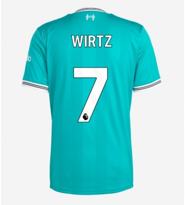Liverpool Florian Wirtz #7 Alternativní Dres 2025-26 Krátkým Rukávem Liverpool Florian Wirtz #7 Alternativní Dres 2025-26 Krátkým Rukávem