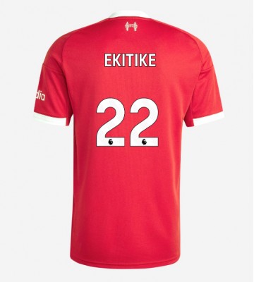 Liverpool Hugo Ekitike #22 Domácí Dres 2025-26 Krátkým Rukávem Liverpool Hugo Ekitike #22 Domácí Dres 2025-26 Krátkým Rukávem